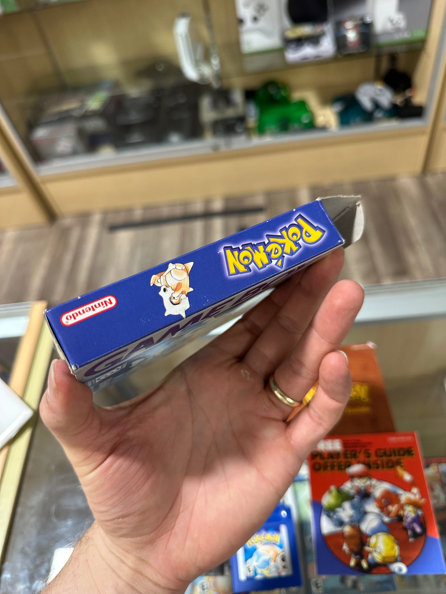 Pokémon Blue Nintendo Gameboy CIB Authentic New Battery