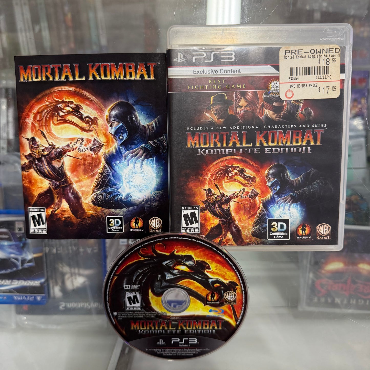 Mortal Kombat Komplete Edition Playstation 3
