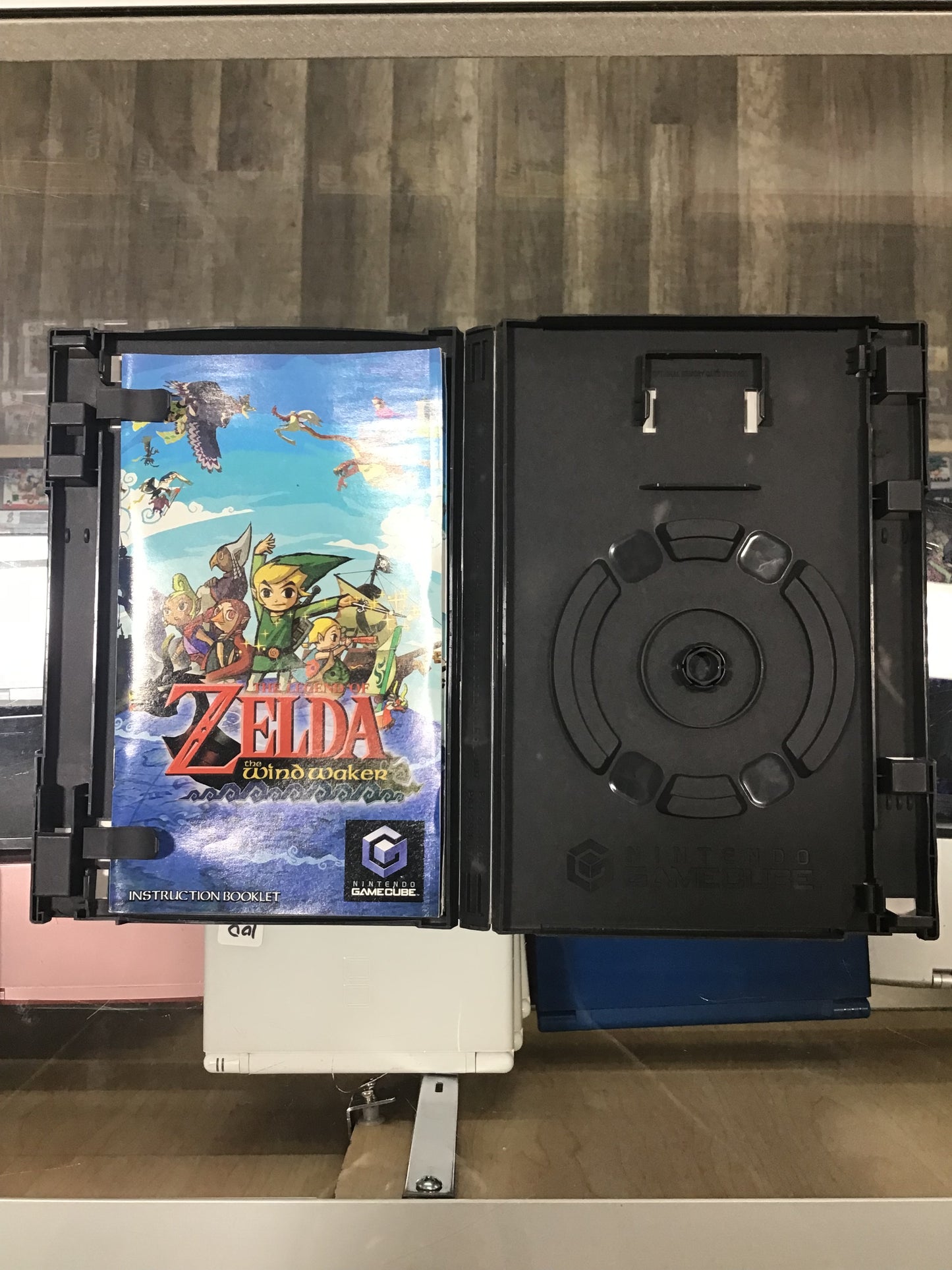 The Legend of Zelda Wind Waker Player’s Choice Case and Manual ONLY