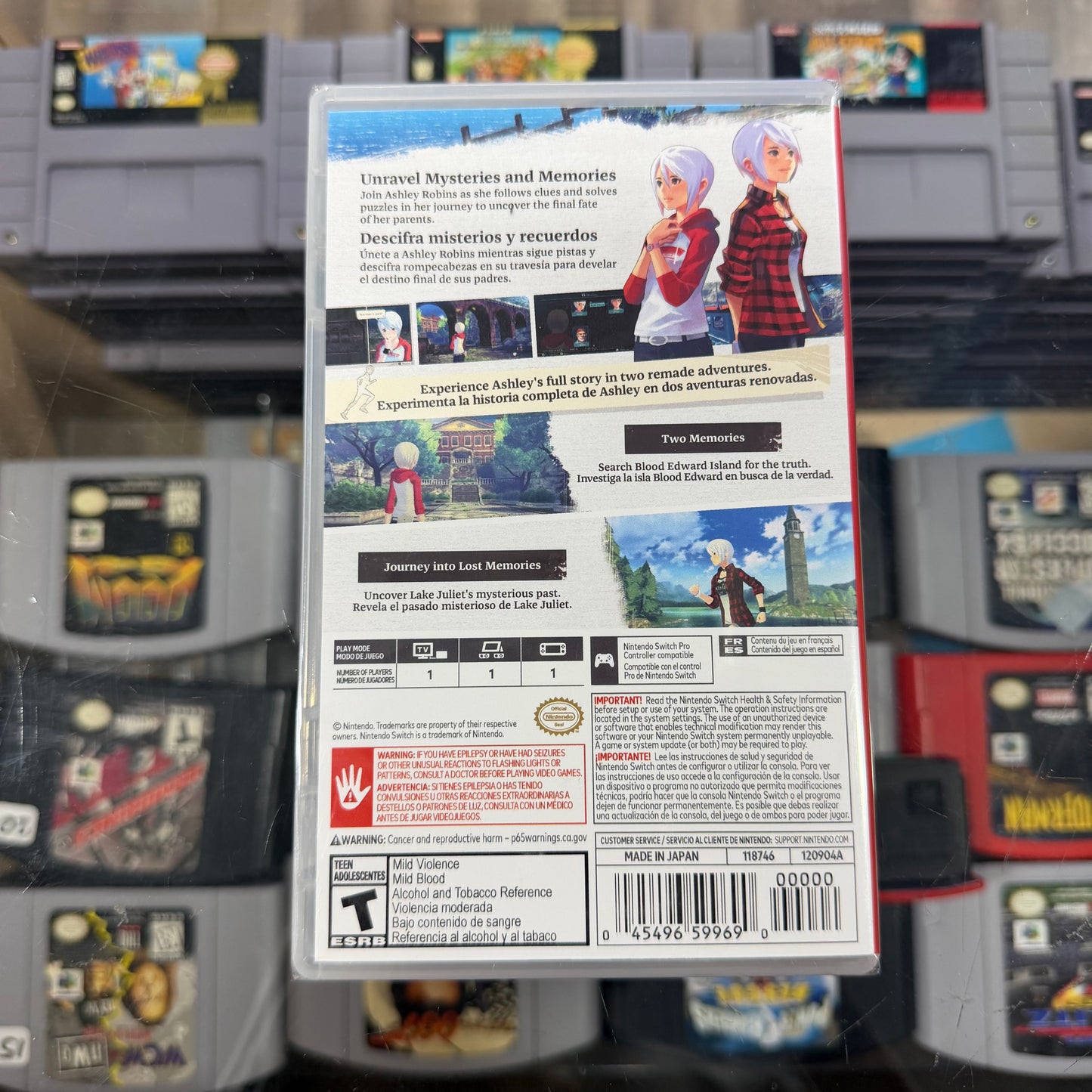 Another Code: Recollection Nintendo Switch Sealed
