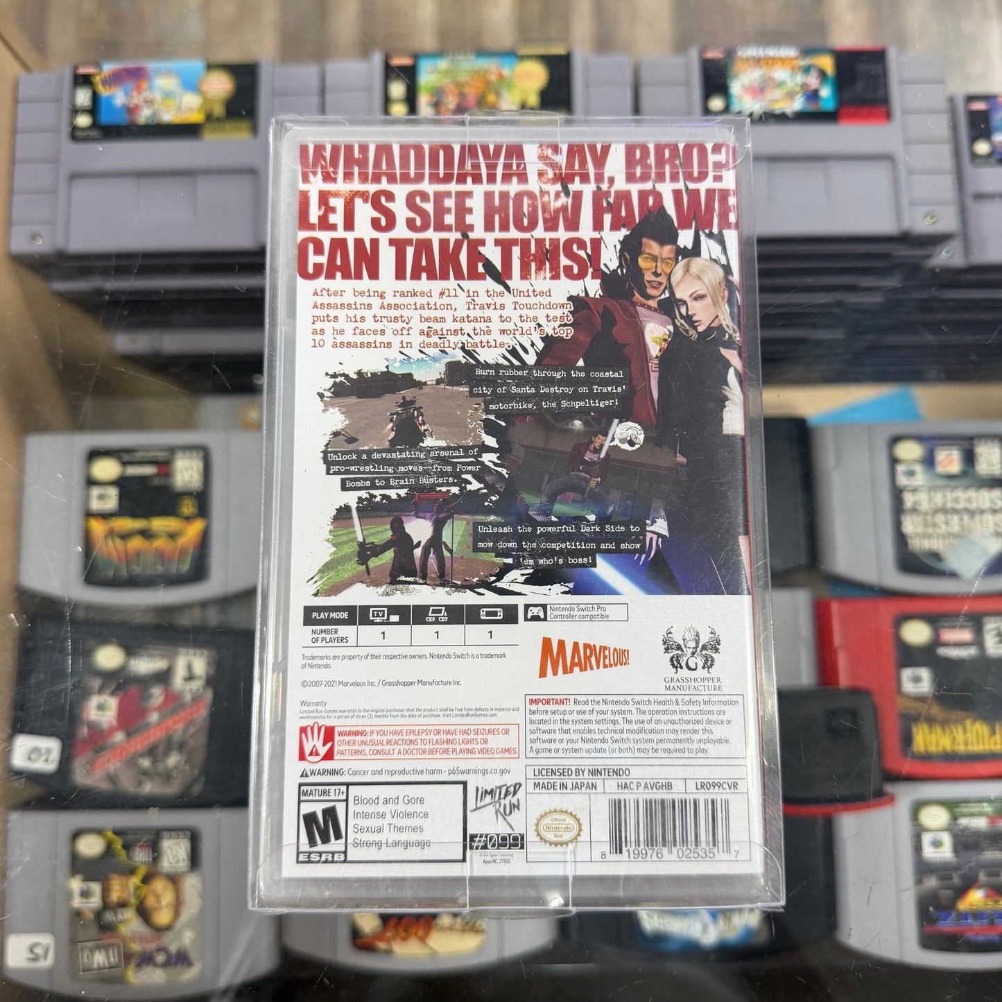 No More Heroes Nintendo Switch Sealed
