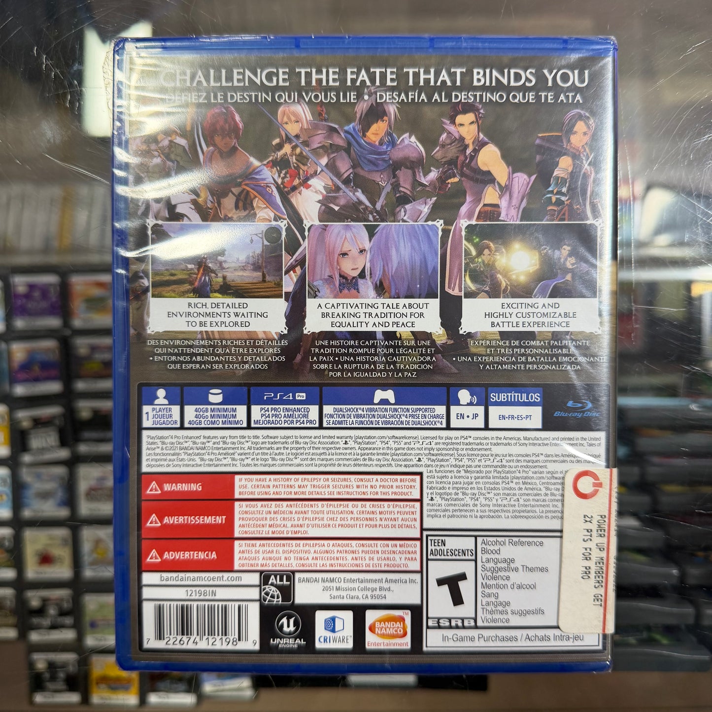 Tales Of Arise Playstation 4