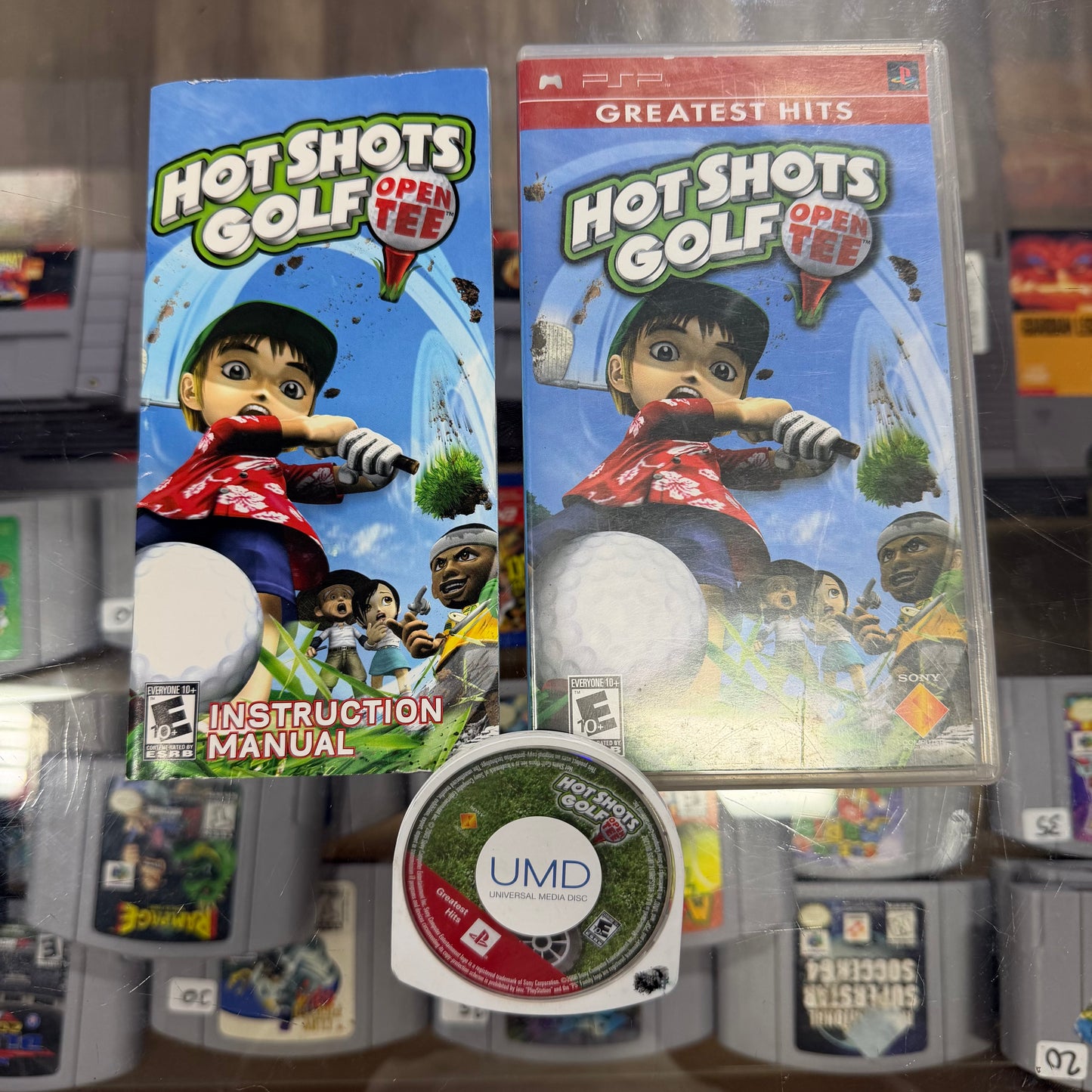 Hot Shots Golf Open Tee PSP
