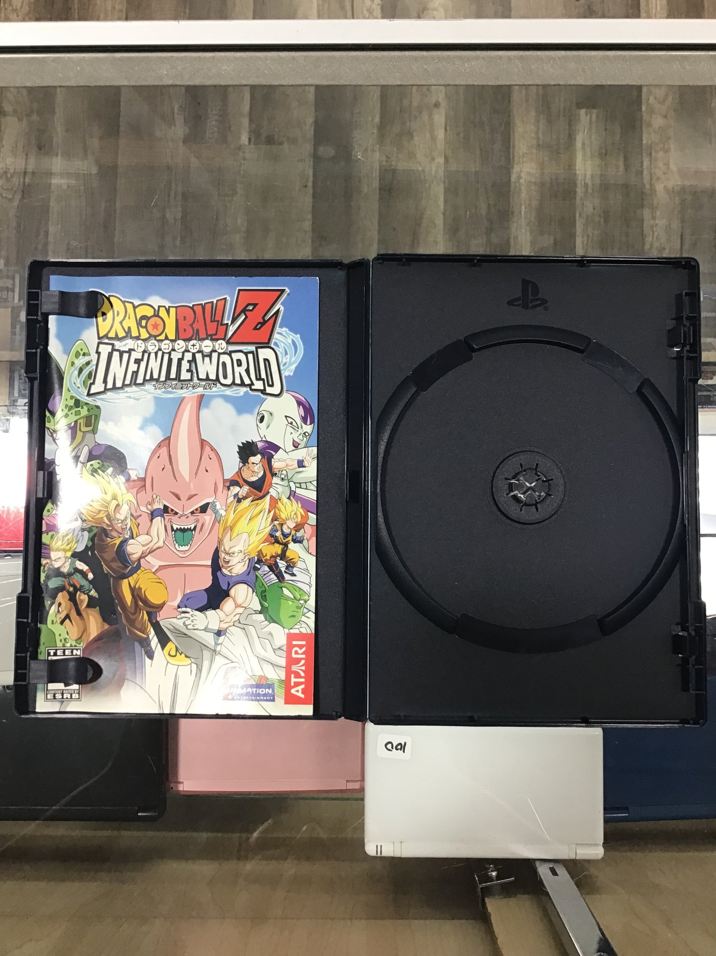 Dragon Ball Z Infinite World PlayStation 2 Case and Manual ONLY