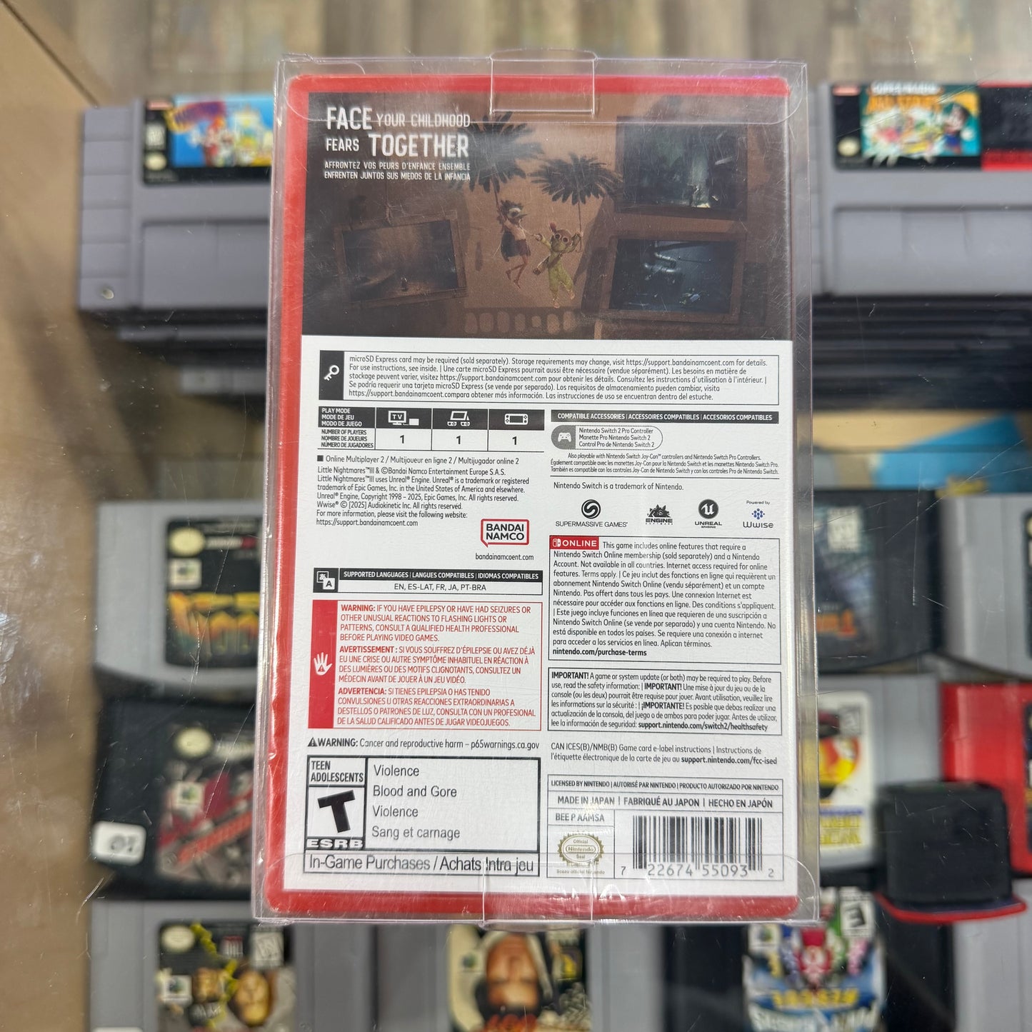Little Nightmares III Nintendo Switch 2 Sealed