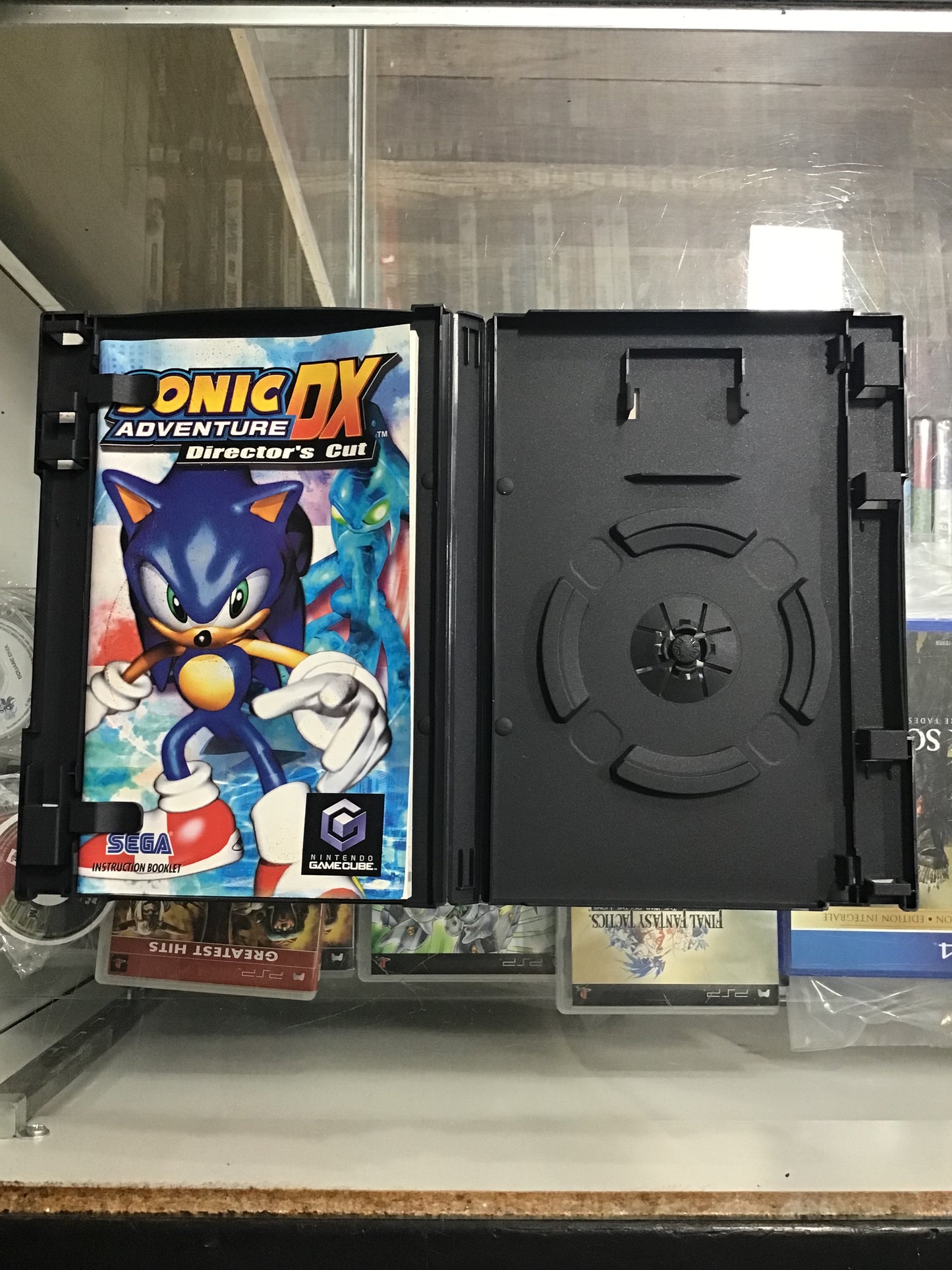Sonic Adventure DX Director’s Cut Nintendo GameCube Case and Manual ONLY