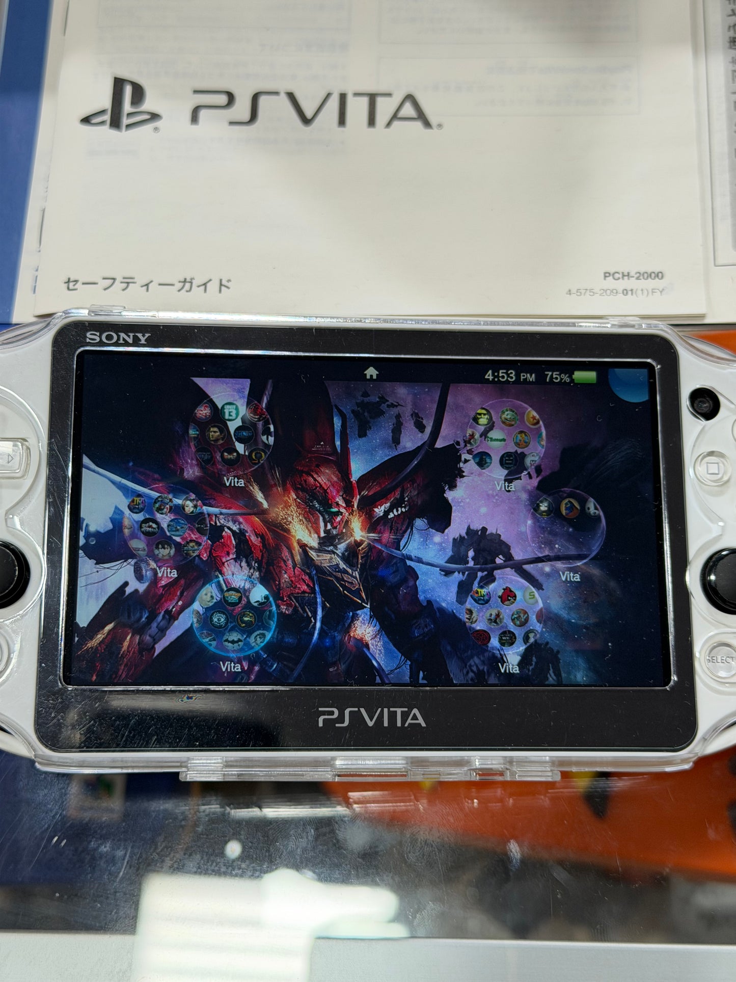 PS Vita 2000 White - With Digital Games