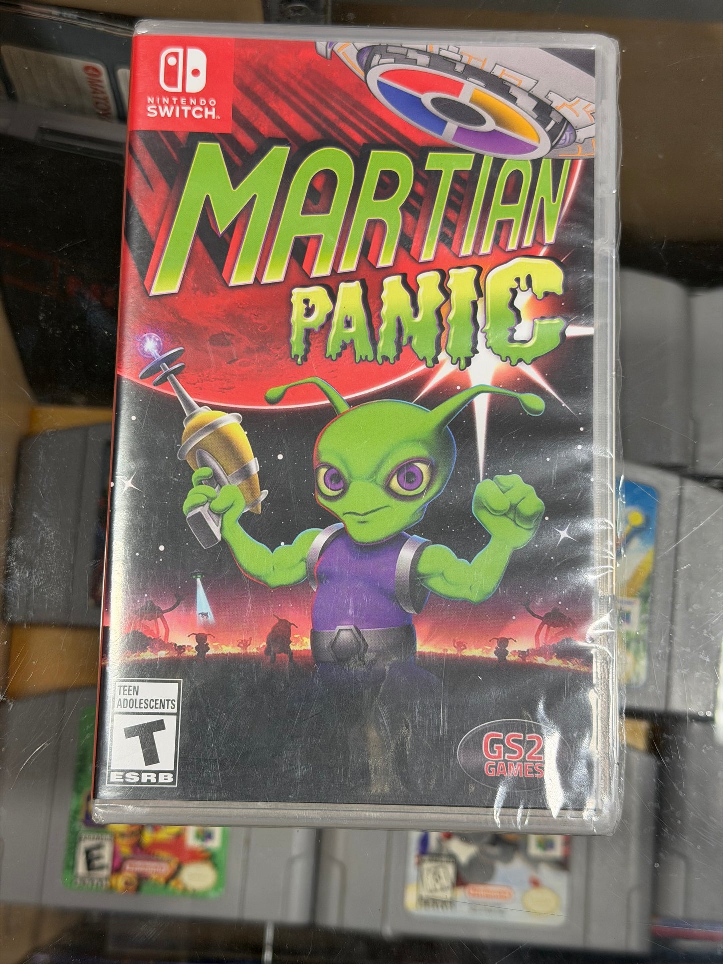 Martian Panic Nintendo Switch Sealed