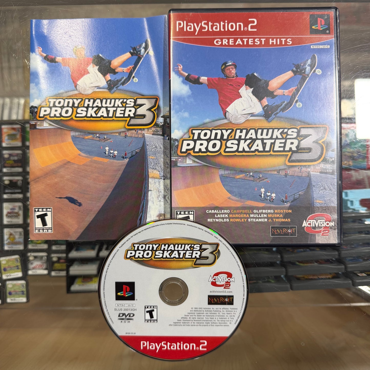 Tony Hawk 3 Playstation 2