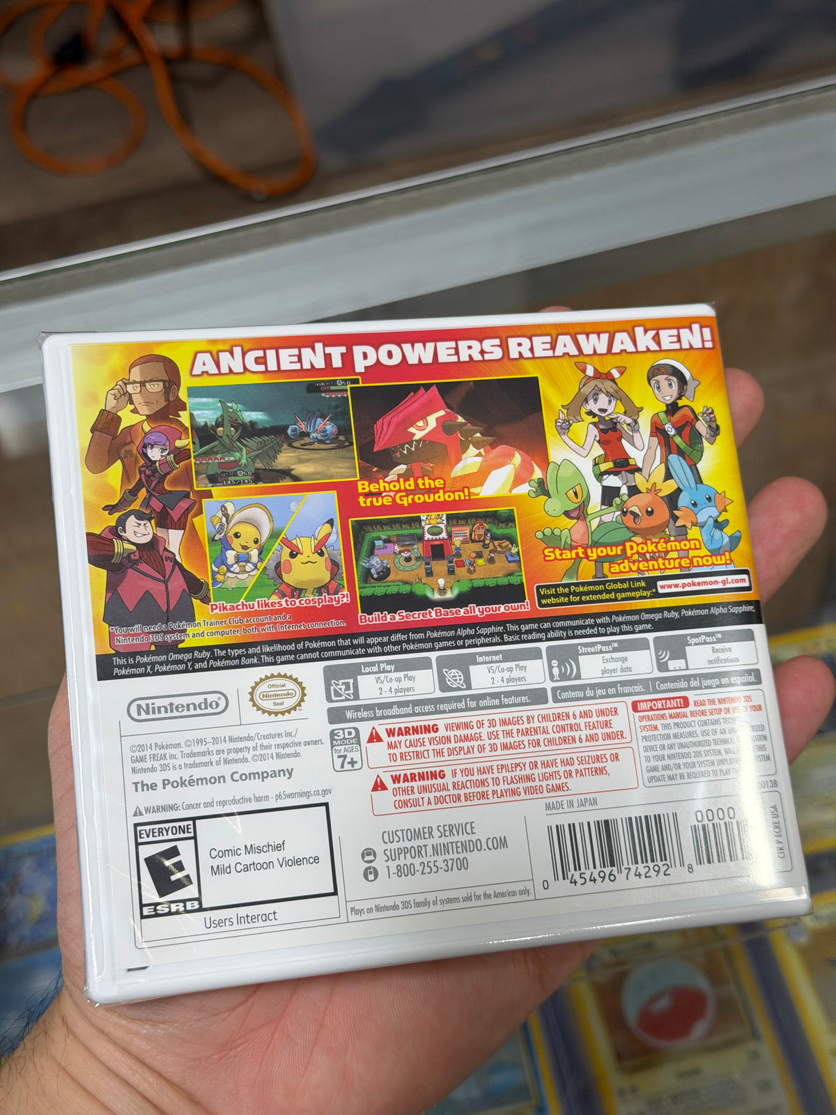 Pokémon Omega Ruby Nintendo 3DS Unopened US Version