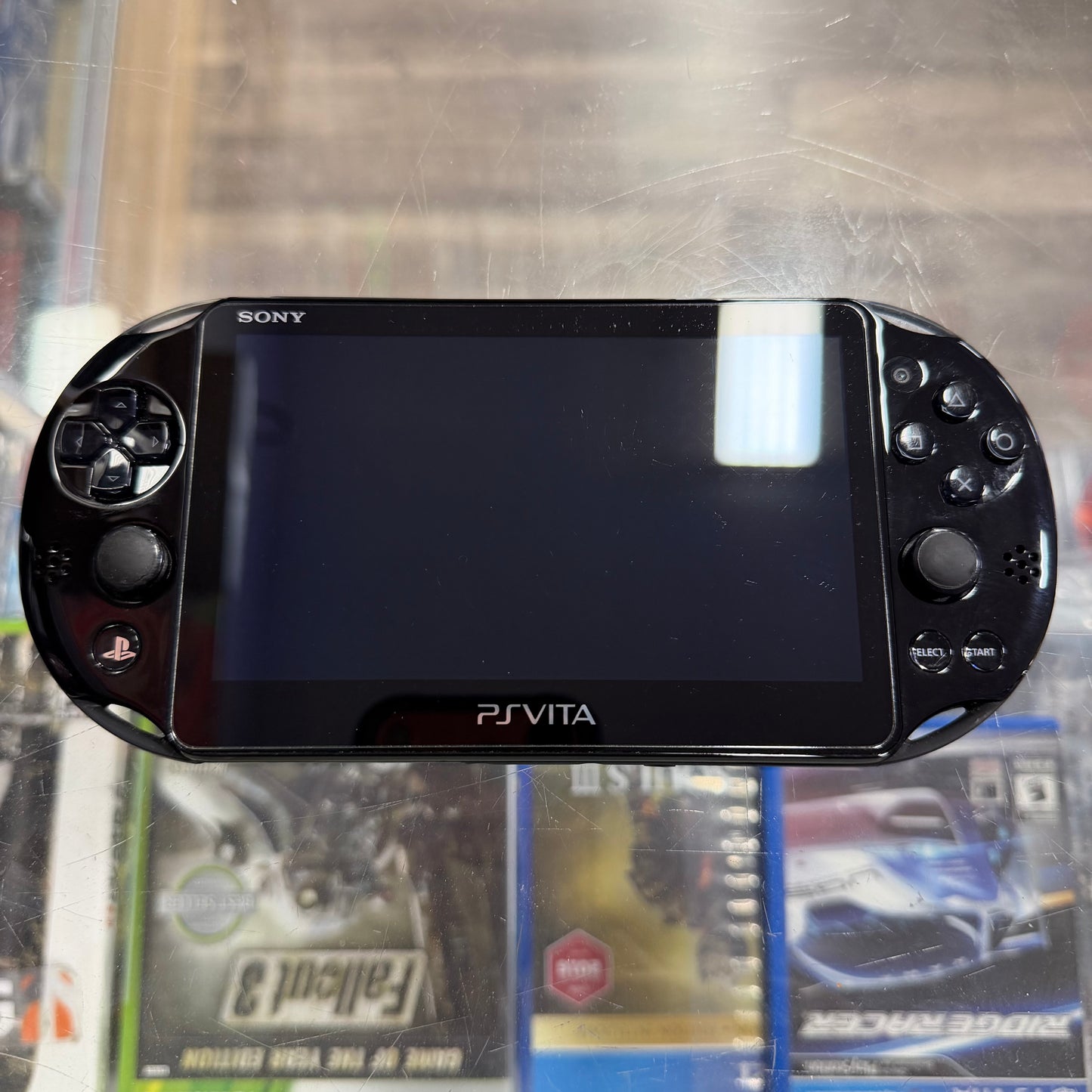 Black Playstation Vita 2000 Handheld System with Charger (JP) (Region Free)