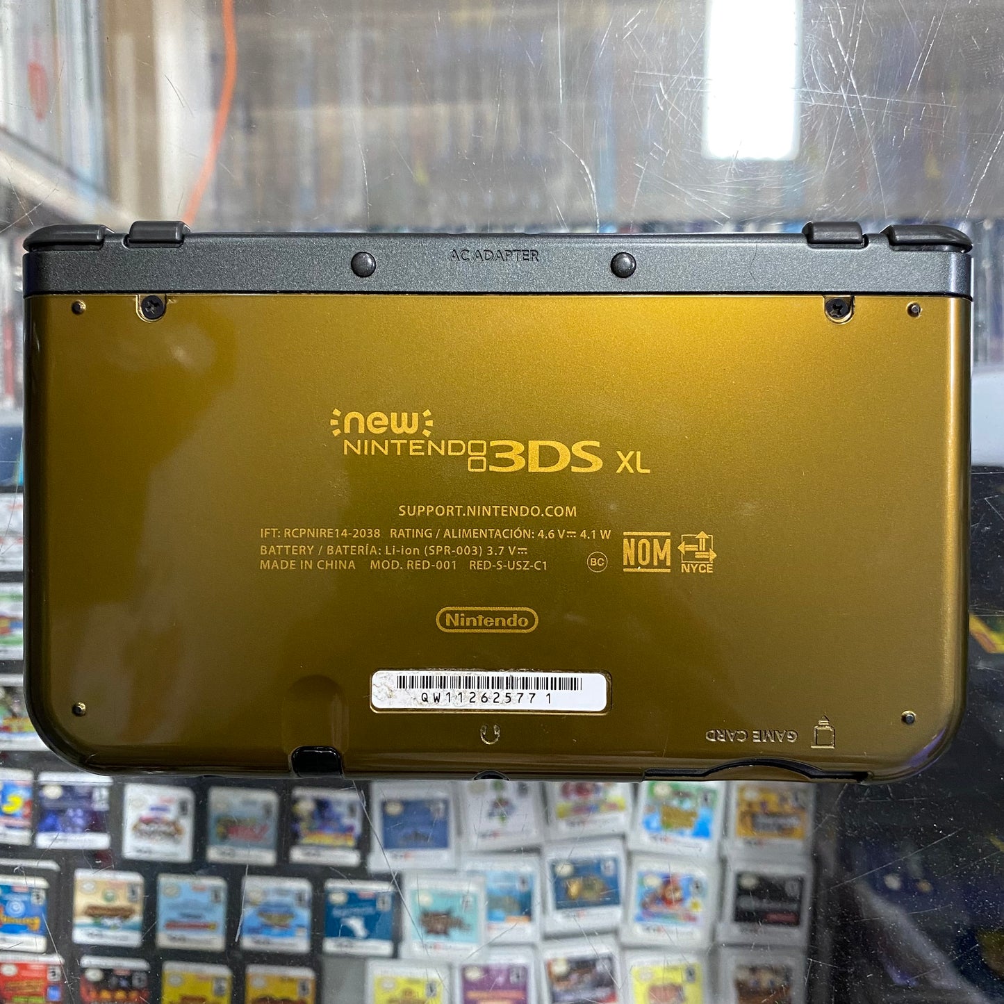 New Nintendo 3DS XL Hyrule Edition System Top IPS