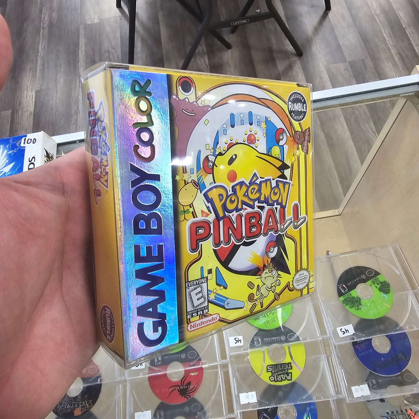 Pokémon PinBall CIB (Has Box Protector) Nintendo Gameboy Color