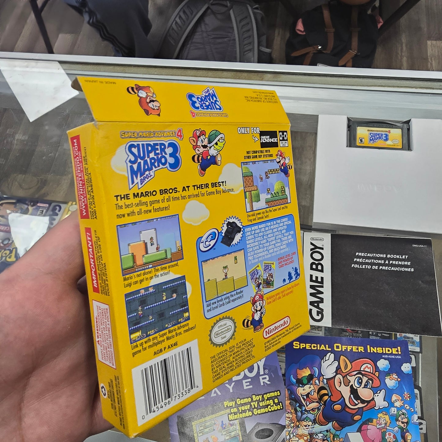 Super Mario Advance 4: Super Mario Bros. 3 CIB Nintendo GameBoy Advance
