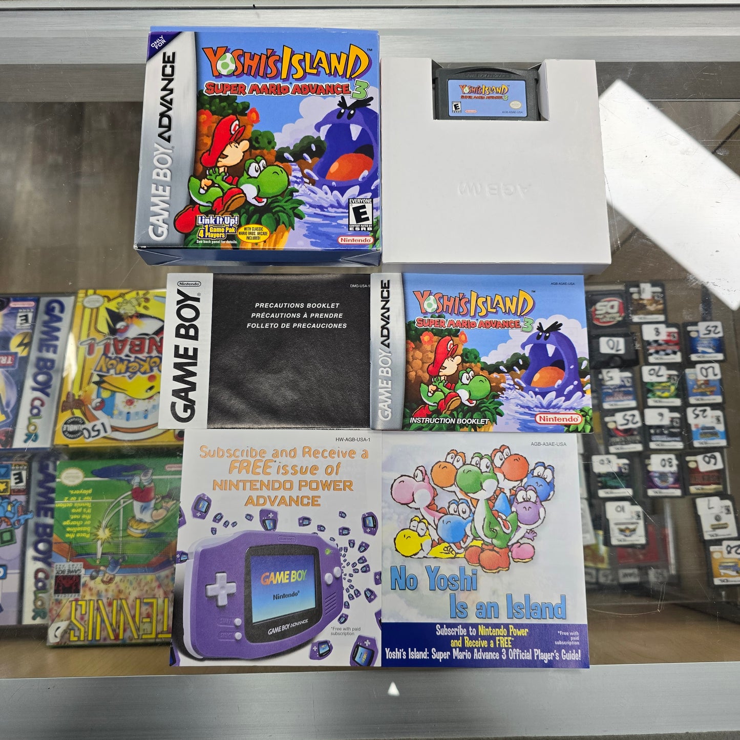 Super Mario Advance 3 Yoshi's Island CIB Nintendo GameBoy Advance