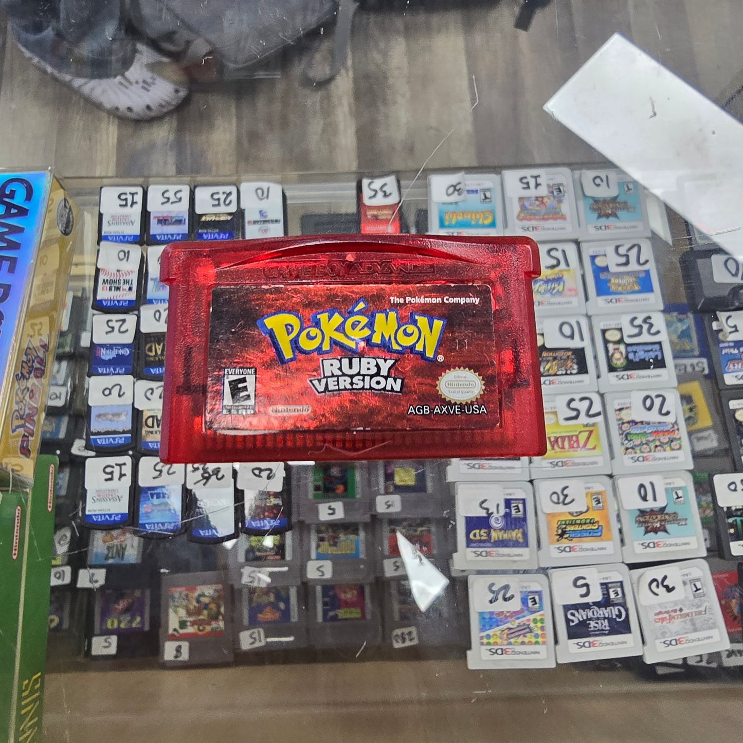 Pokémon Ruby Authentic Nintendo Gameboy Advance