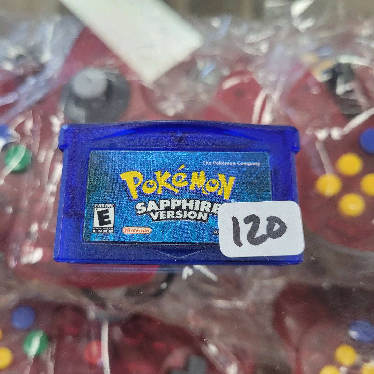 Pokémon Sapphire Authentic (Clean Label) Nintendo Gameboy Advance