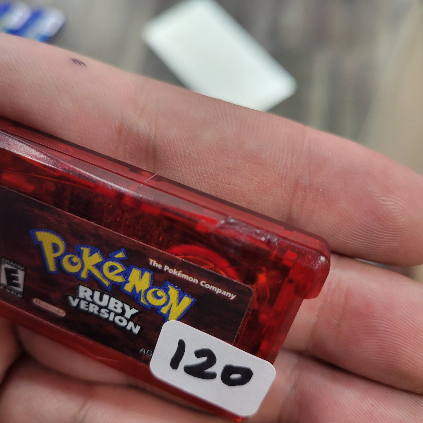Pokémon Ruby Authentic (Clean Label) Nintendo Gameboy Advance