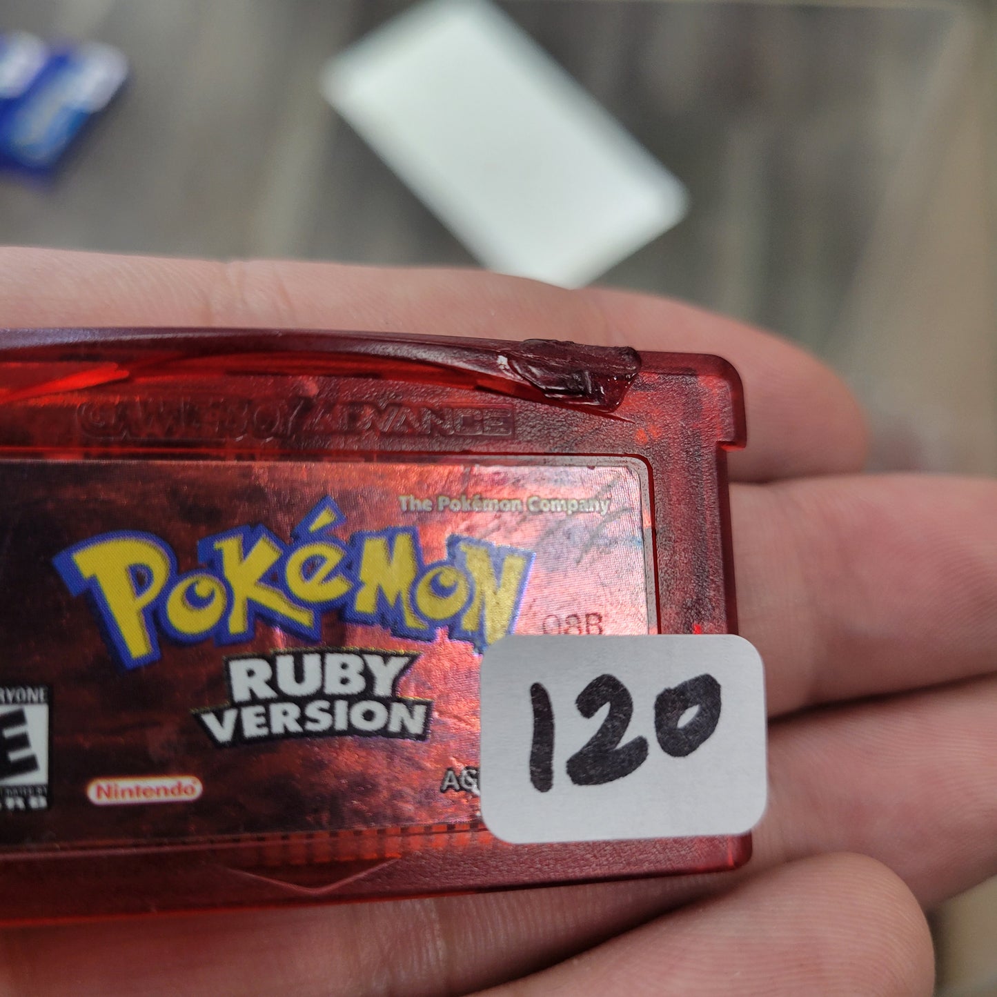 Pokémon Ruby Authentic (Clean Label) Nintendo Gameboy Advance