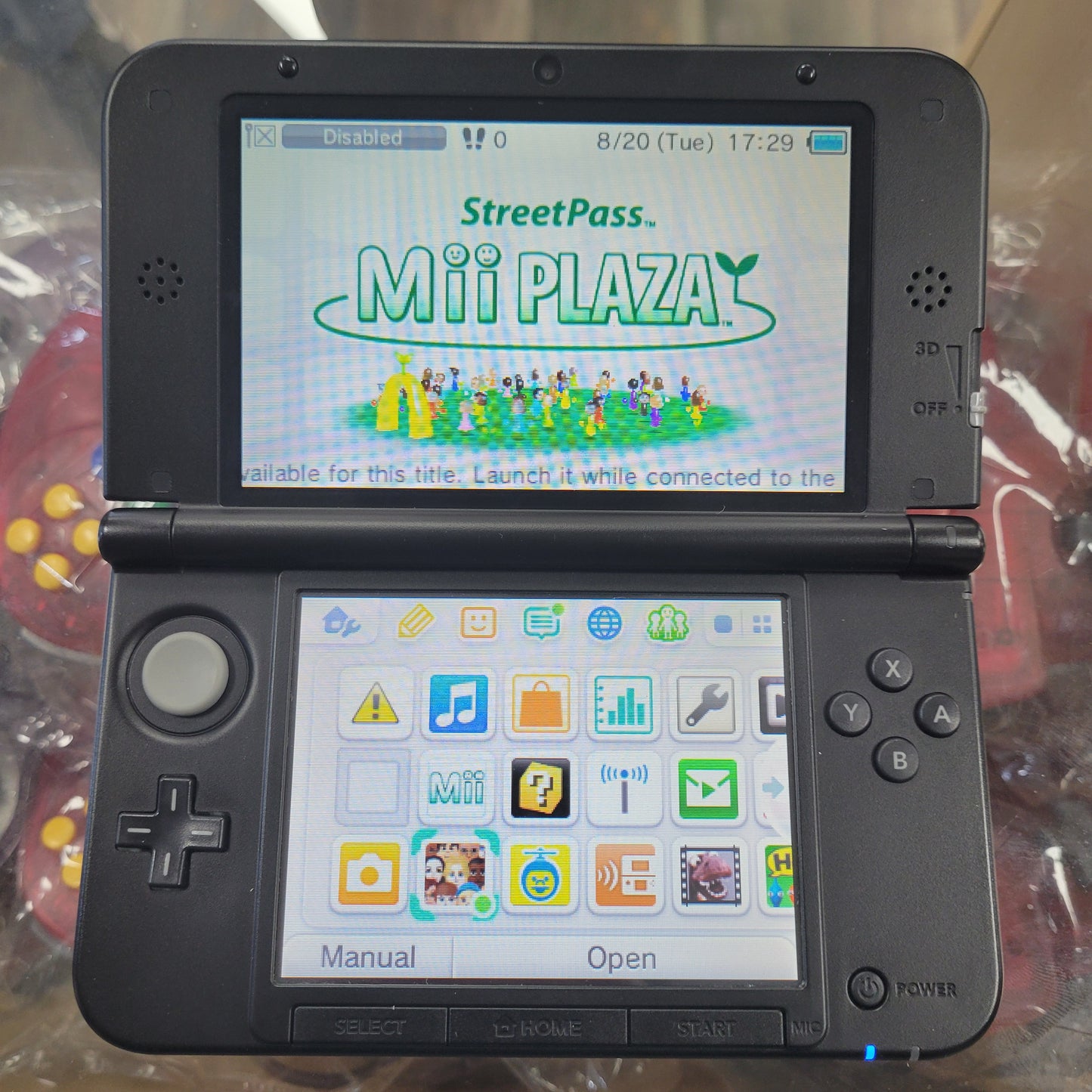 Nintendo 3DS XL Pokemon X Y Blue Limited Edition