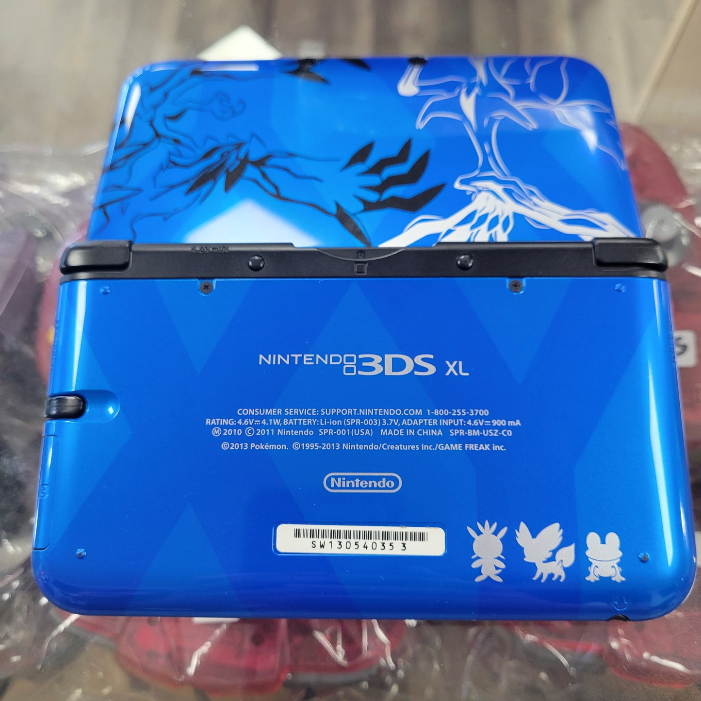 Nintendo 3DS XL Pokemon X Y Blue Limited Edition