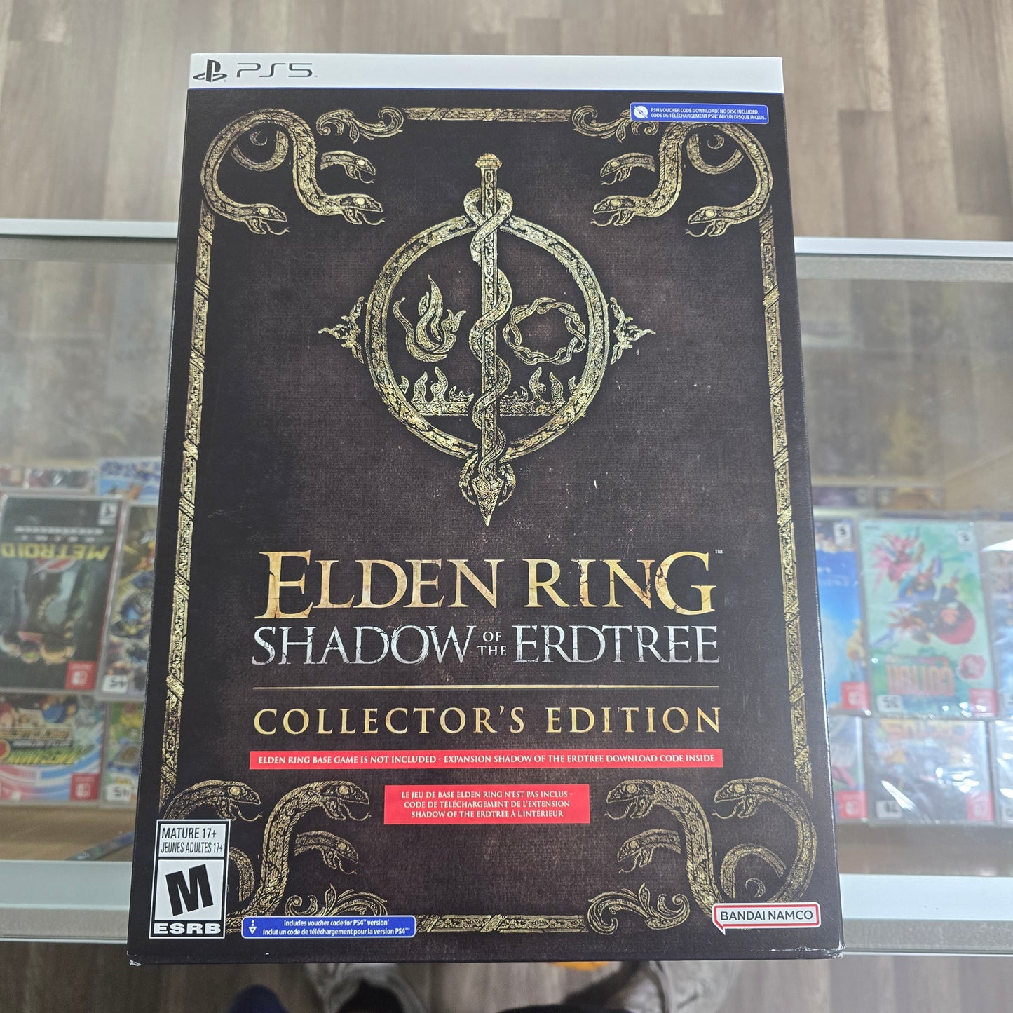 ELDEN RING - Shadow of the Erdtree Collector's Edition (PS5) w Artbook Like NEW OPEN BOX