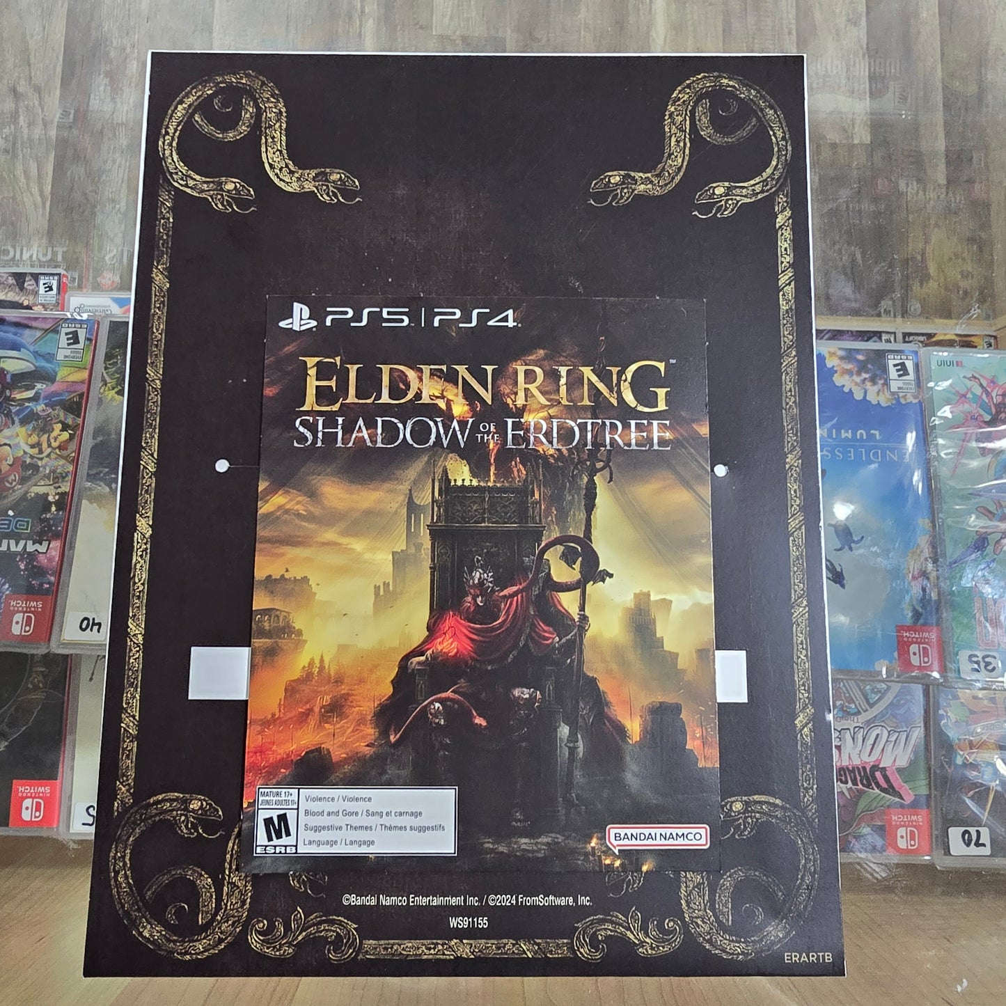 ELDEN RING - Shadow of the Erdtree Collector's Edition (PS5) w Artbook Like NEW OPEN BOX