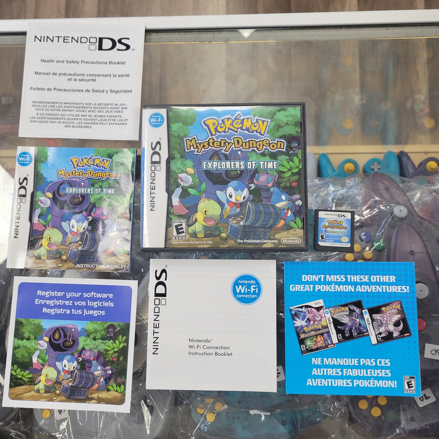 Pokémon Mystery Dungeon Explorers Of Time CIB Nintendo DS