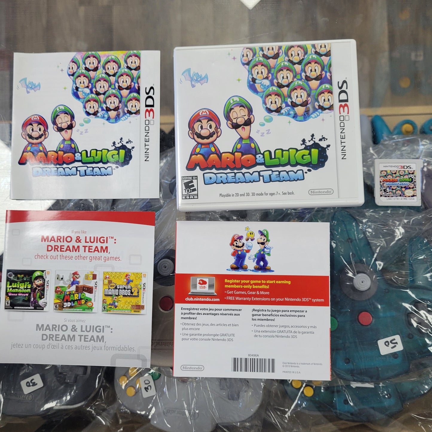 Mario And Luigi Dream Team CIB Nintenso 3DS