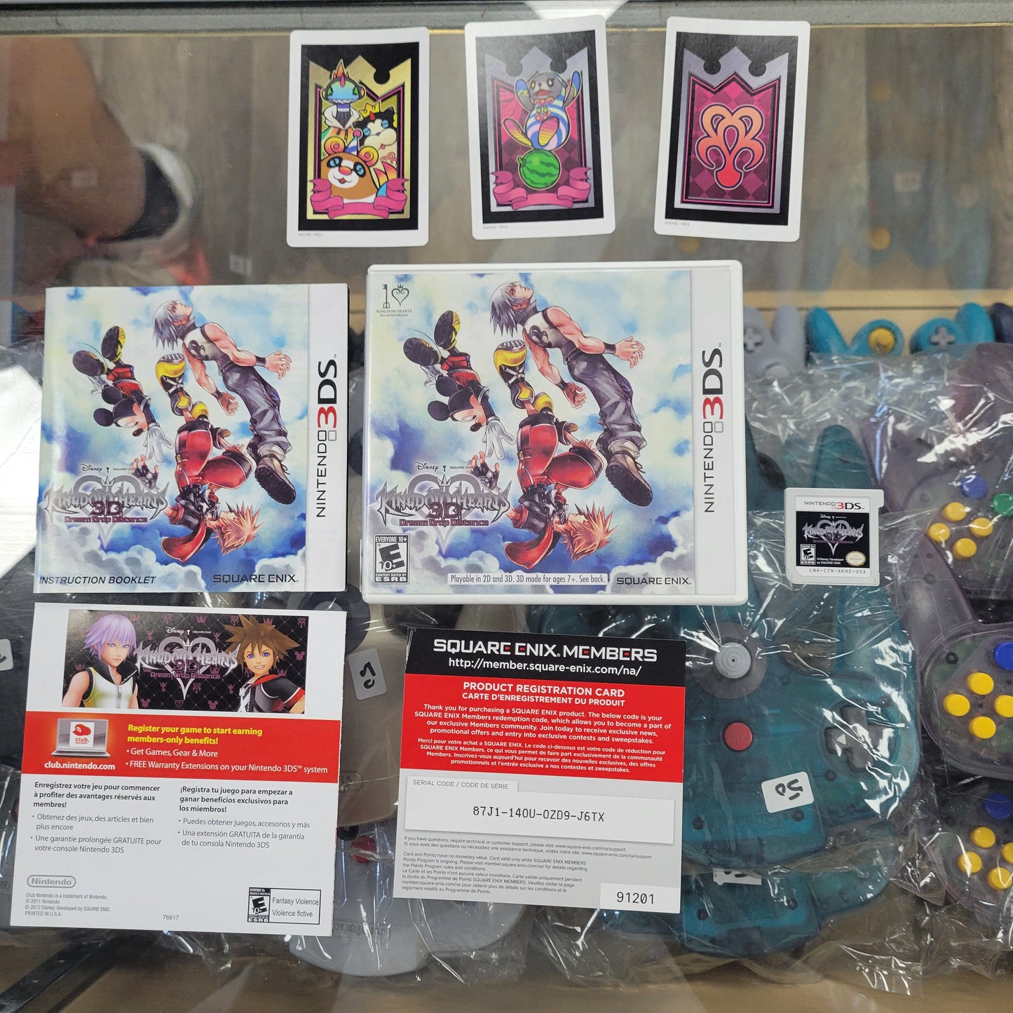 Kingdom Hearts 3D Dream Drop Distance CIB Nintendo 3DS