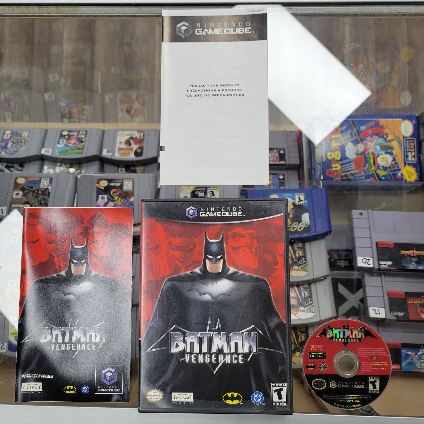 Batman Vengeance CIB With Registration Card Nintendo Gamceube