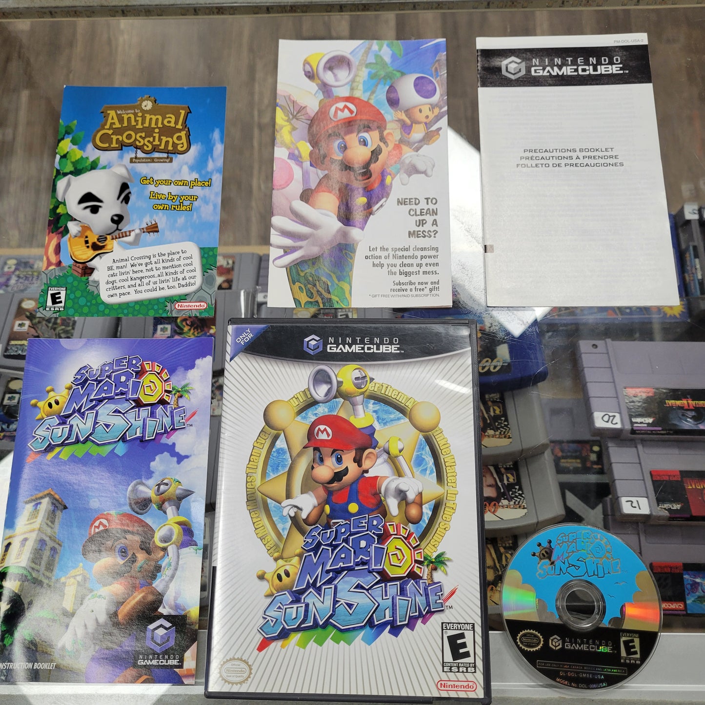 Super Mario Sunshine Nintendo Gamecube