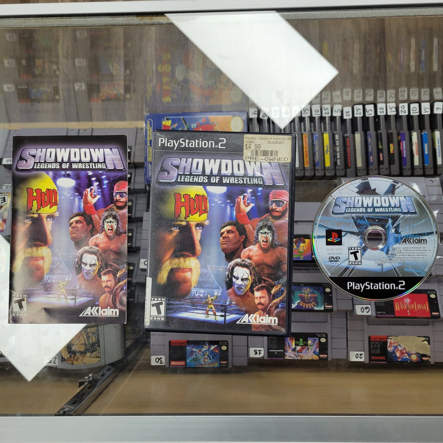 Showdown Legends of Wrestling CIB Playstation 2