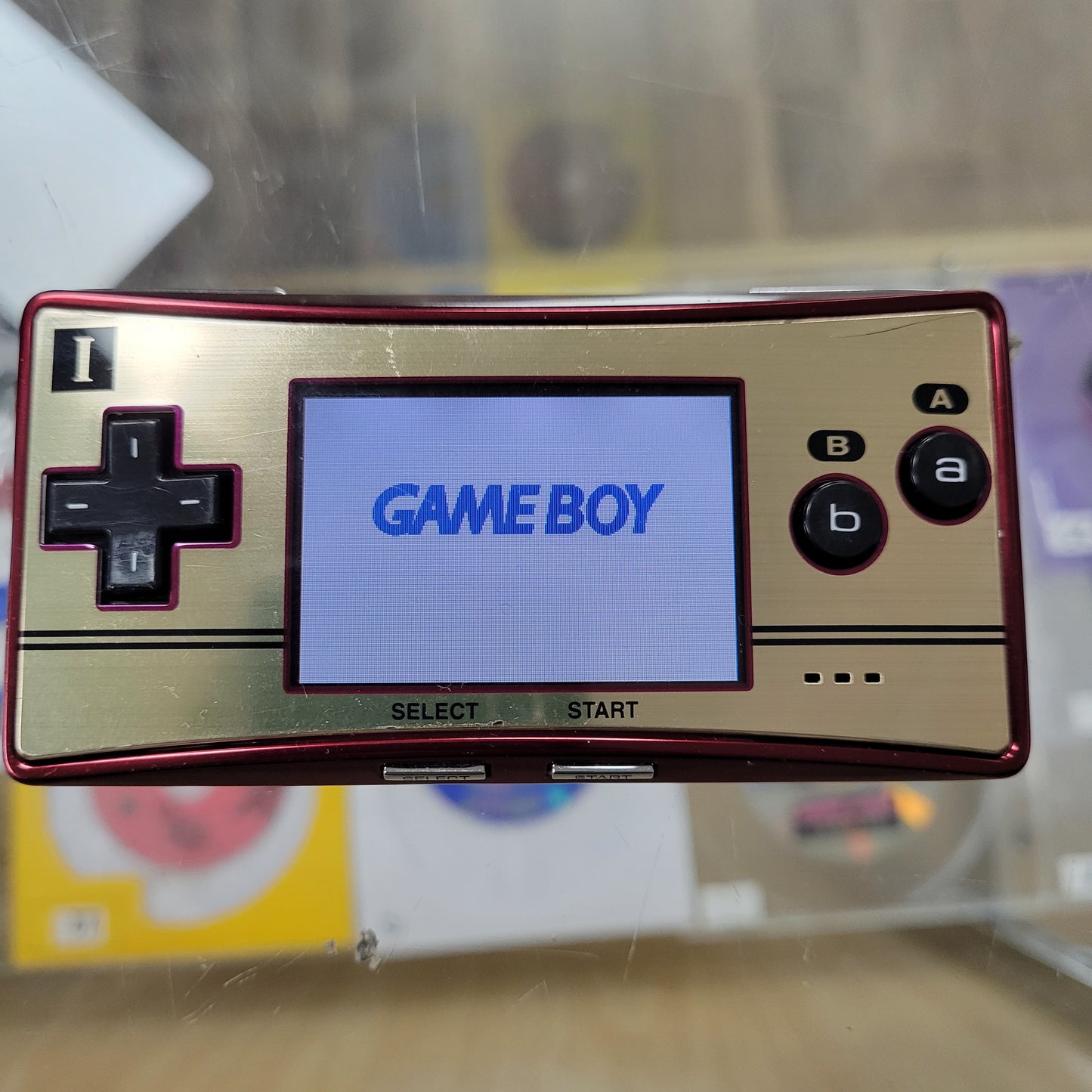 Gameboy Advance Micro 20th Anniversary Edition With Charger