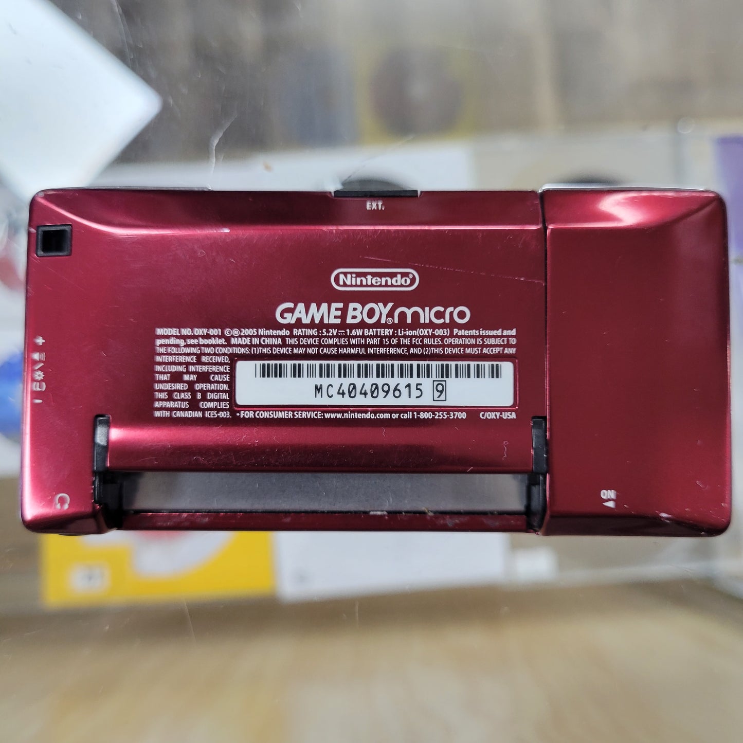 Gameboy Advance Micro 20th Anniversary Edition With Charger