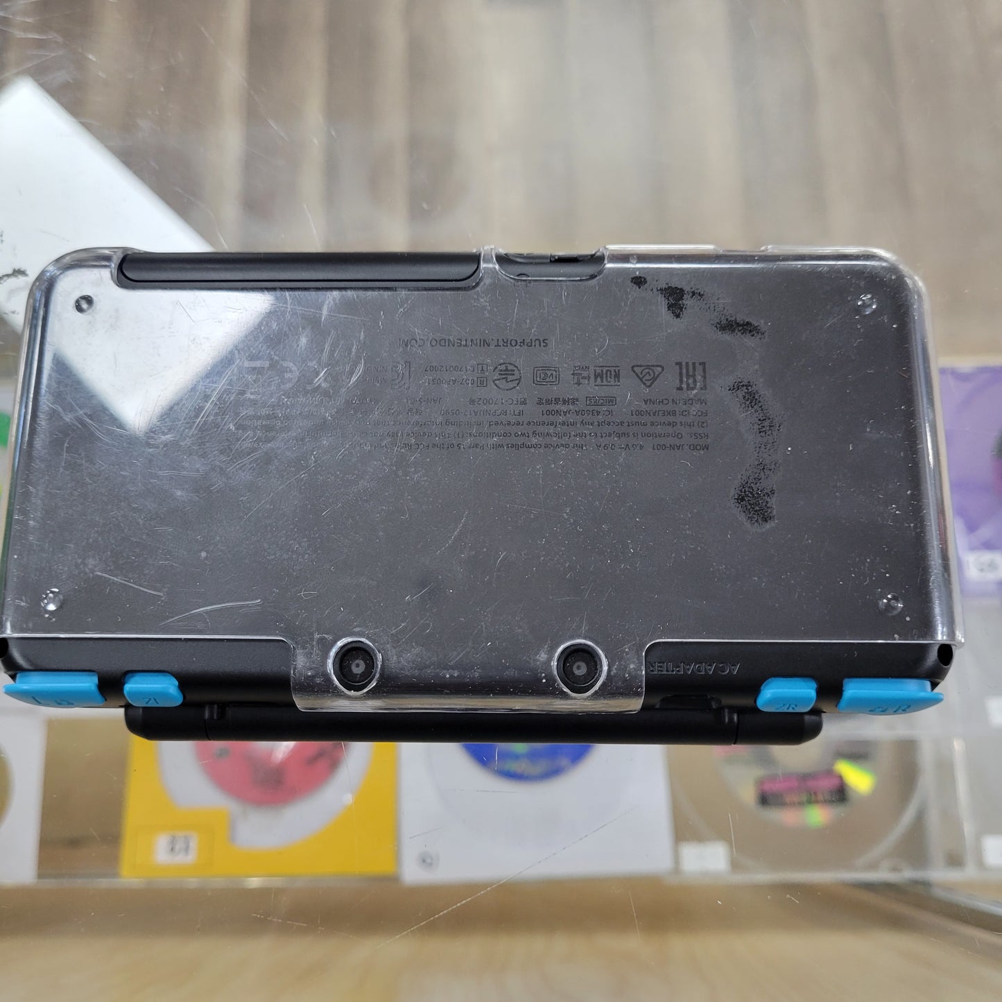 New Nintendo 2DS XL Black & Turquoise Nintendo 3DS System Only
