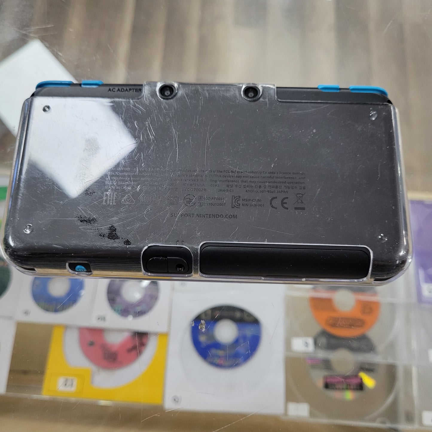 New Nintendo 2DS XL Black & Turquoise Nintendo 3DS System Only