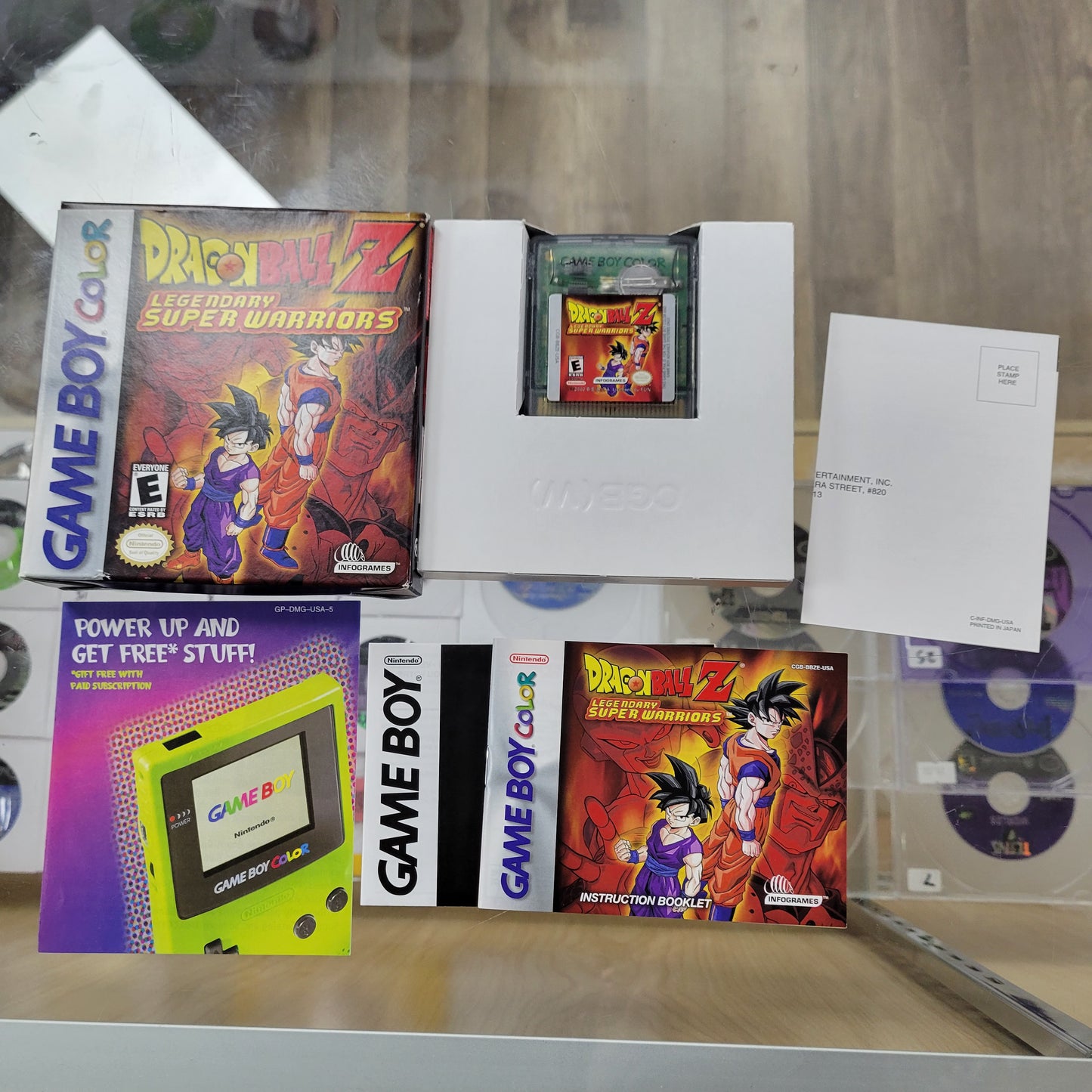 Dragon Ball Z Legendary Super Warriors Nintendo GameBoy Color