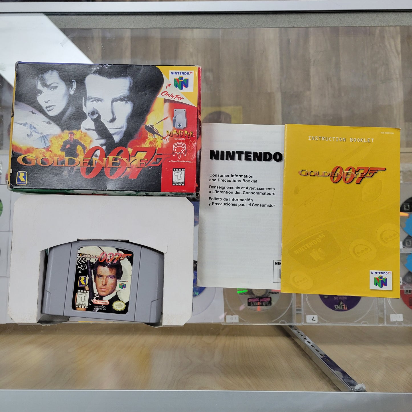 007 GoldenEye CIB Nintendo 64