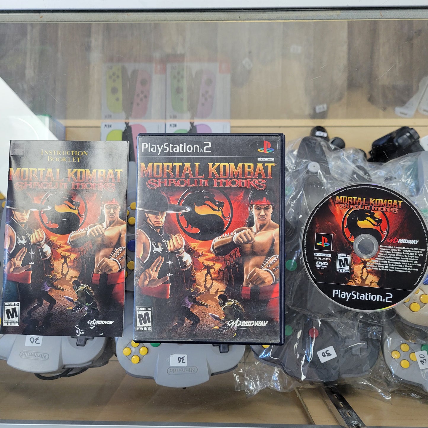 Mortal Kombat Shaolin Monks Playstation 2