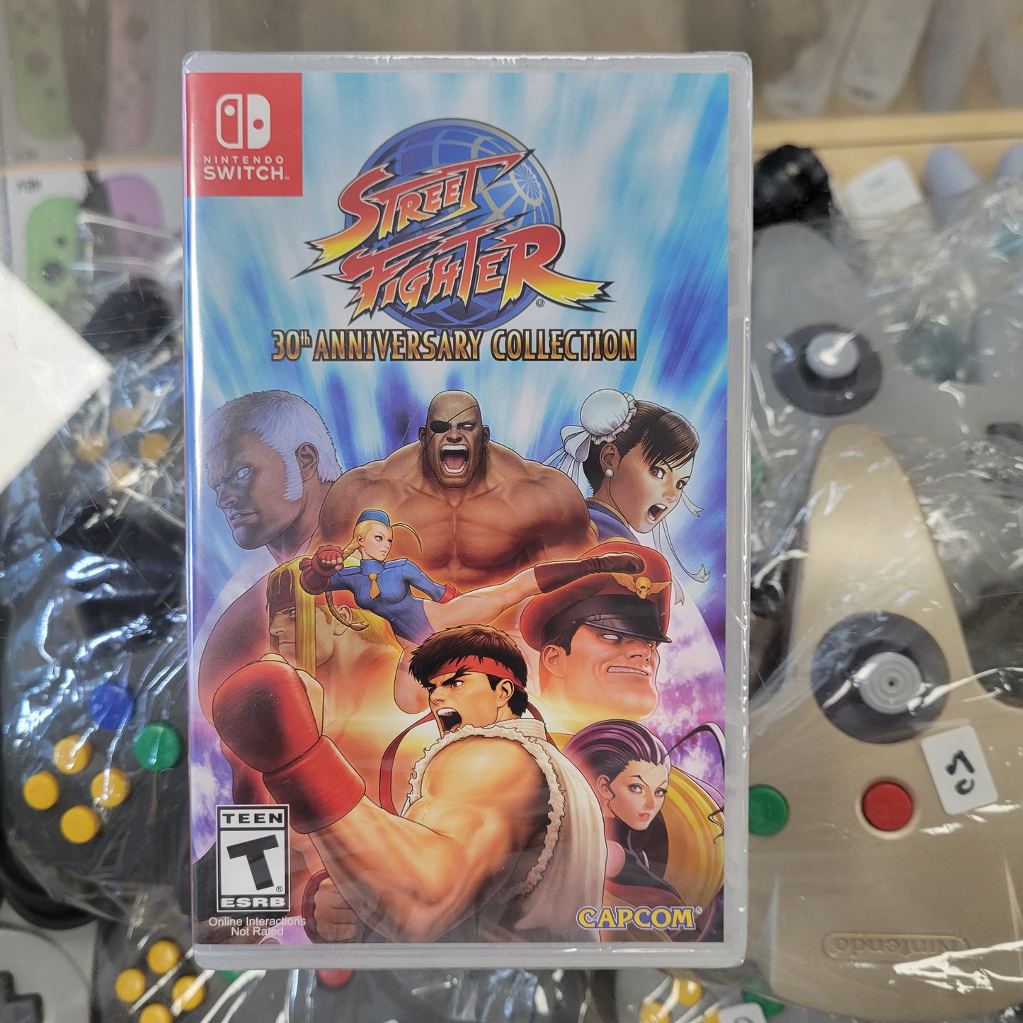New Street Fighter 30th Anniversary Collection Nintendo Switch