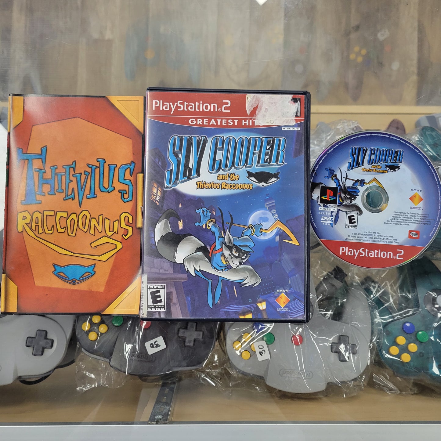 Sly Cooper and the Thievius Raccoonus Greatest Hits Playstation 2