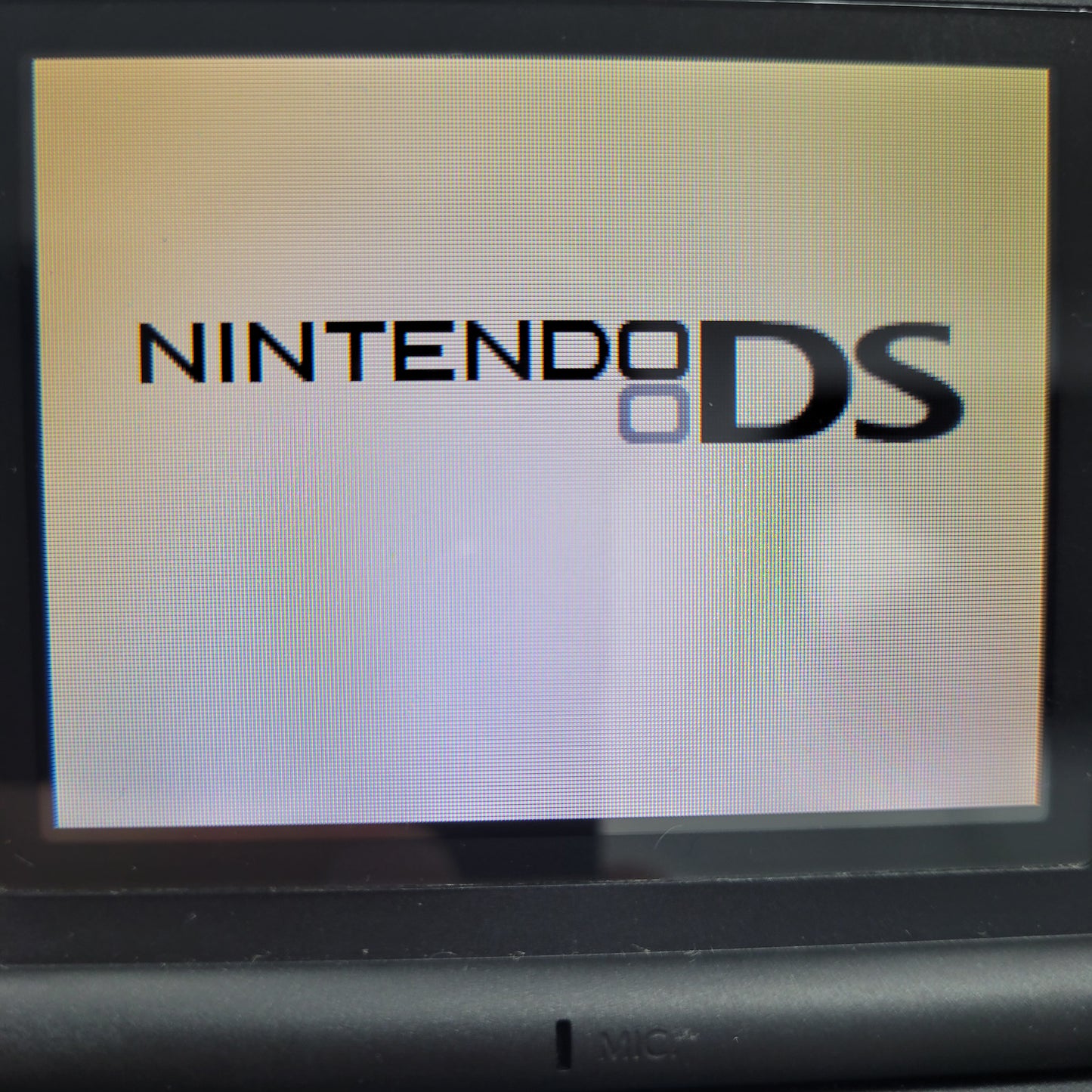 Black Nintendo DS Lite Nintendo DS Yellow Screen With Charger