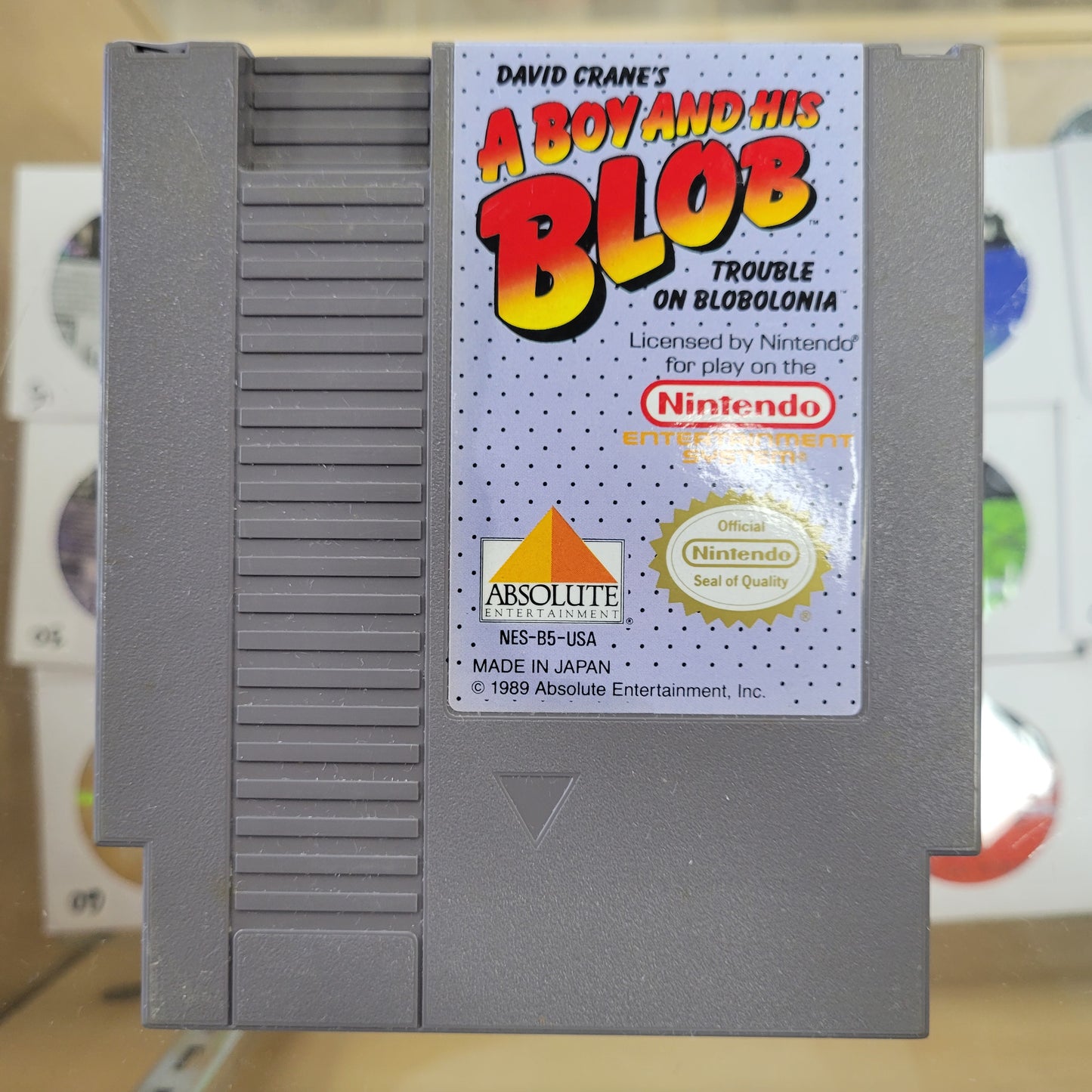 A Boy and His Blob Trouble on Blobolonia Nintendo NES