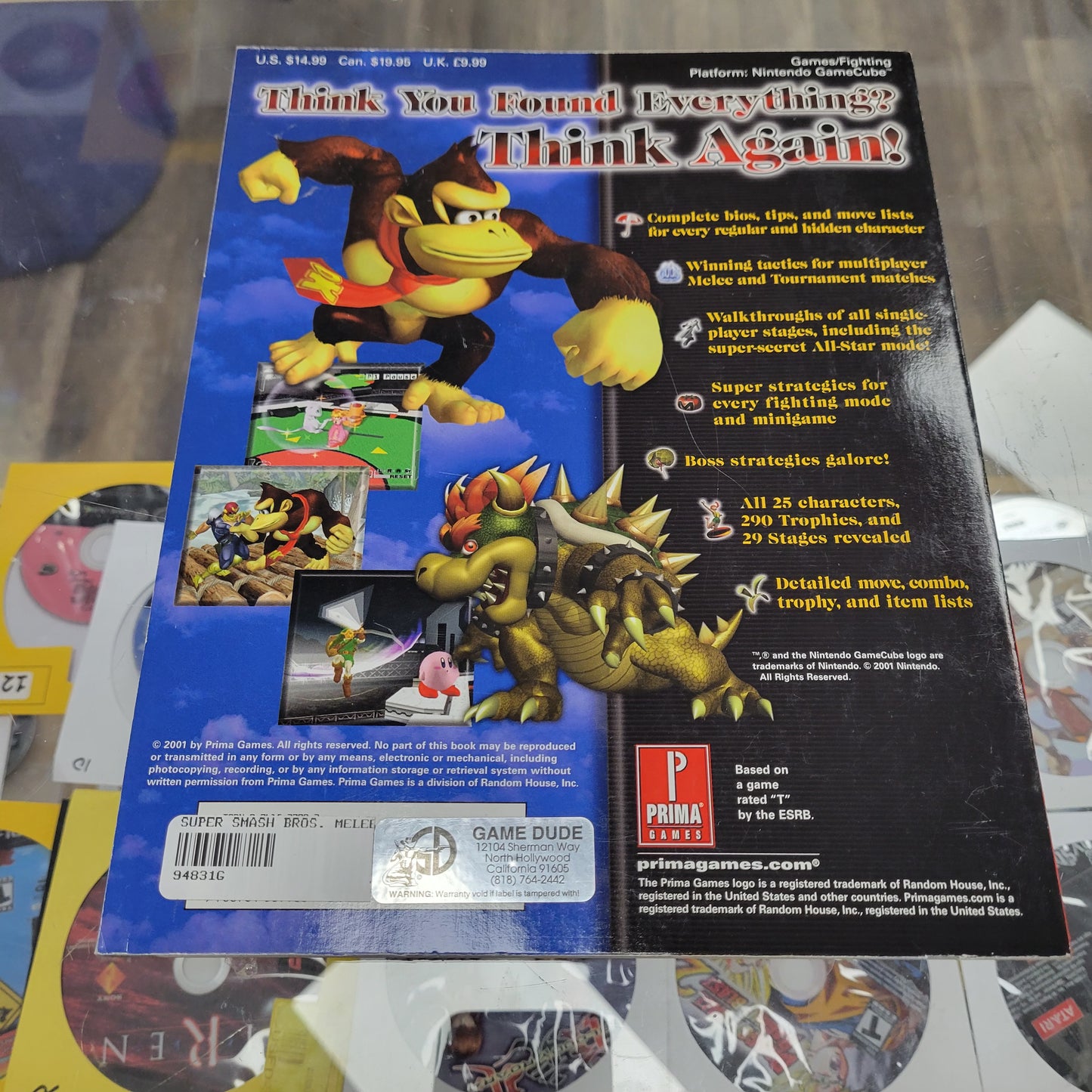 Super Smash Bros. Melee Prima Guide Book
