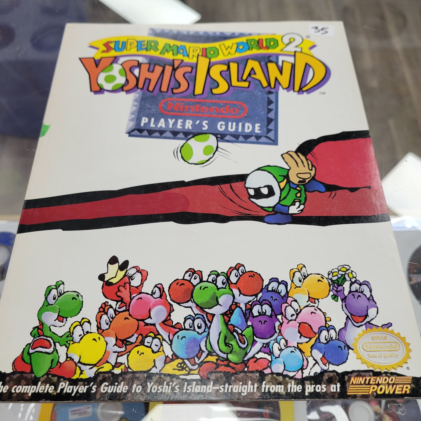 Super Mario World 2 Yoshis Island Nintendo Power Player Guide