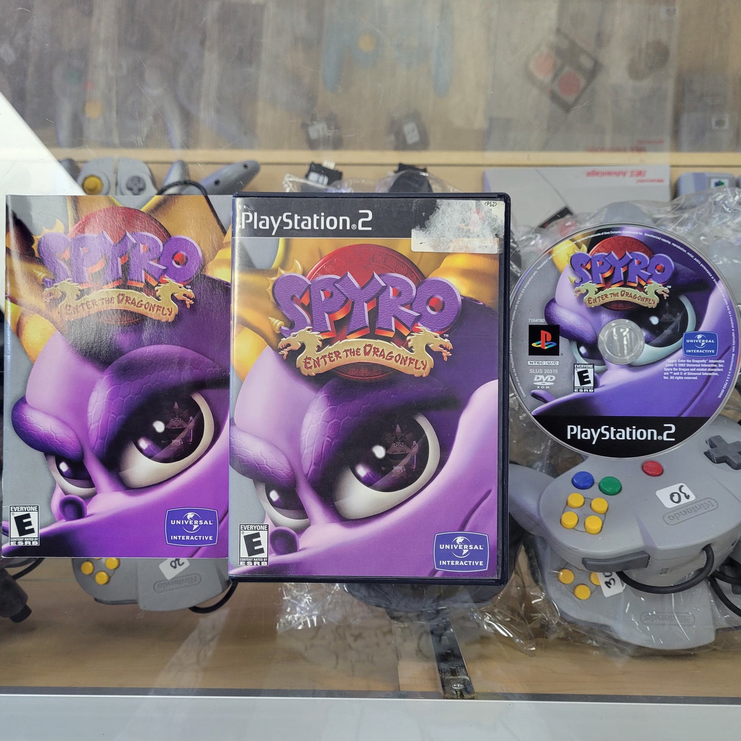 Spyro Enter The Dragon Fly Playstation 2
