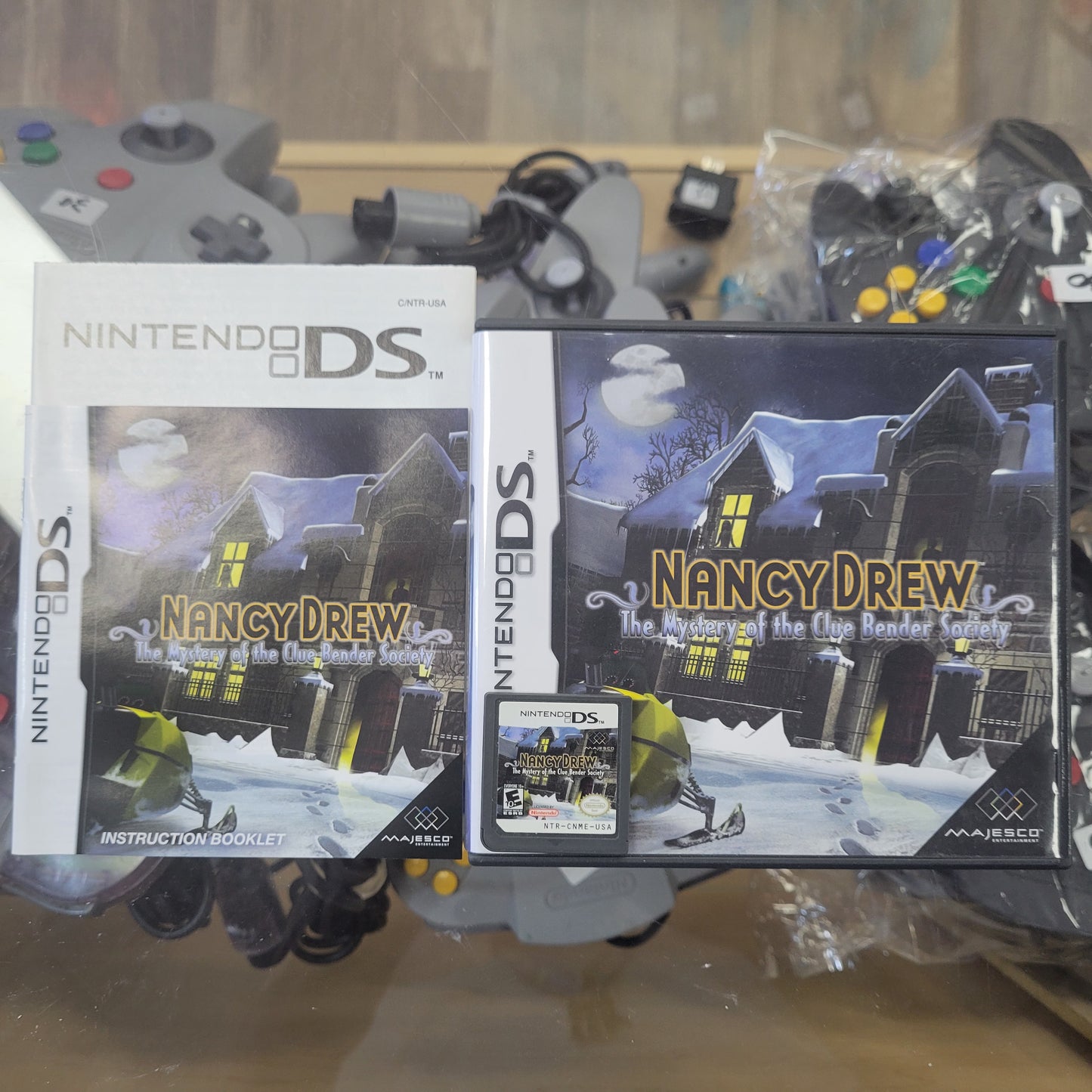 Nancy Drew The Mystery of the Clue Bender Society Nintendo DS