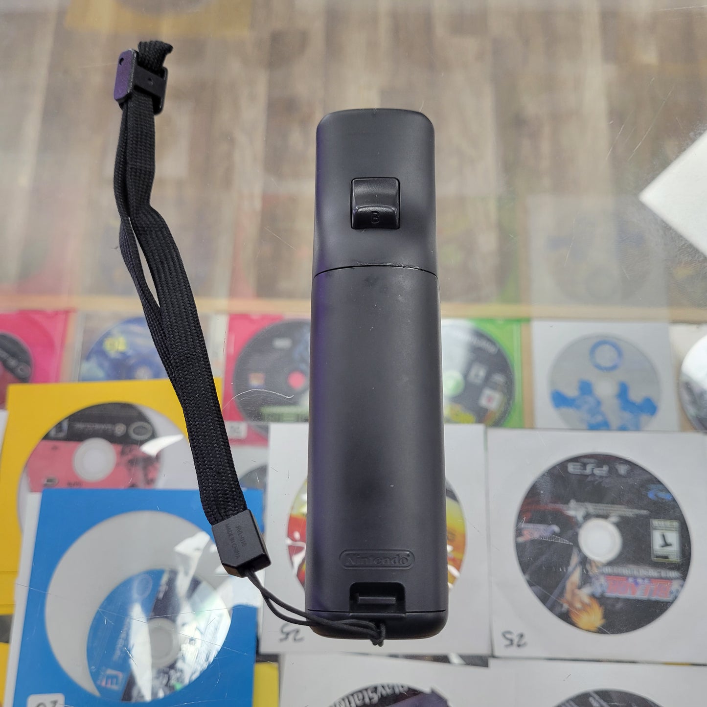 Black Nintendo Wii Mote Motion Plus