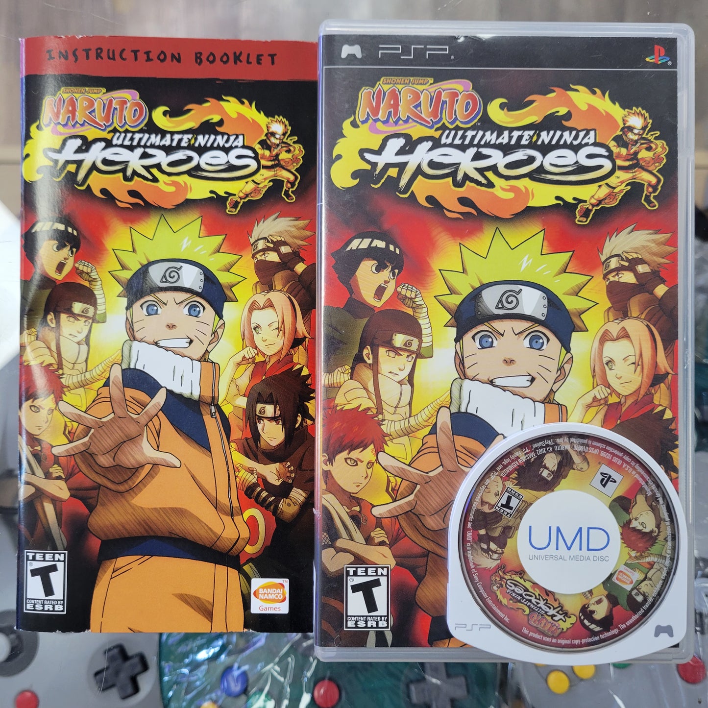 Naruto Ultimate Ninja Heroes PSP